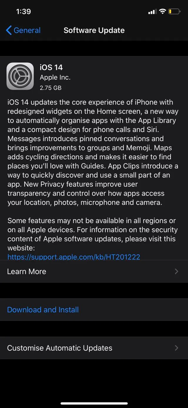 Photo from the post: #iOS14 it’s here 🔥🔥🔥