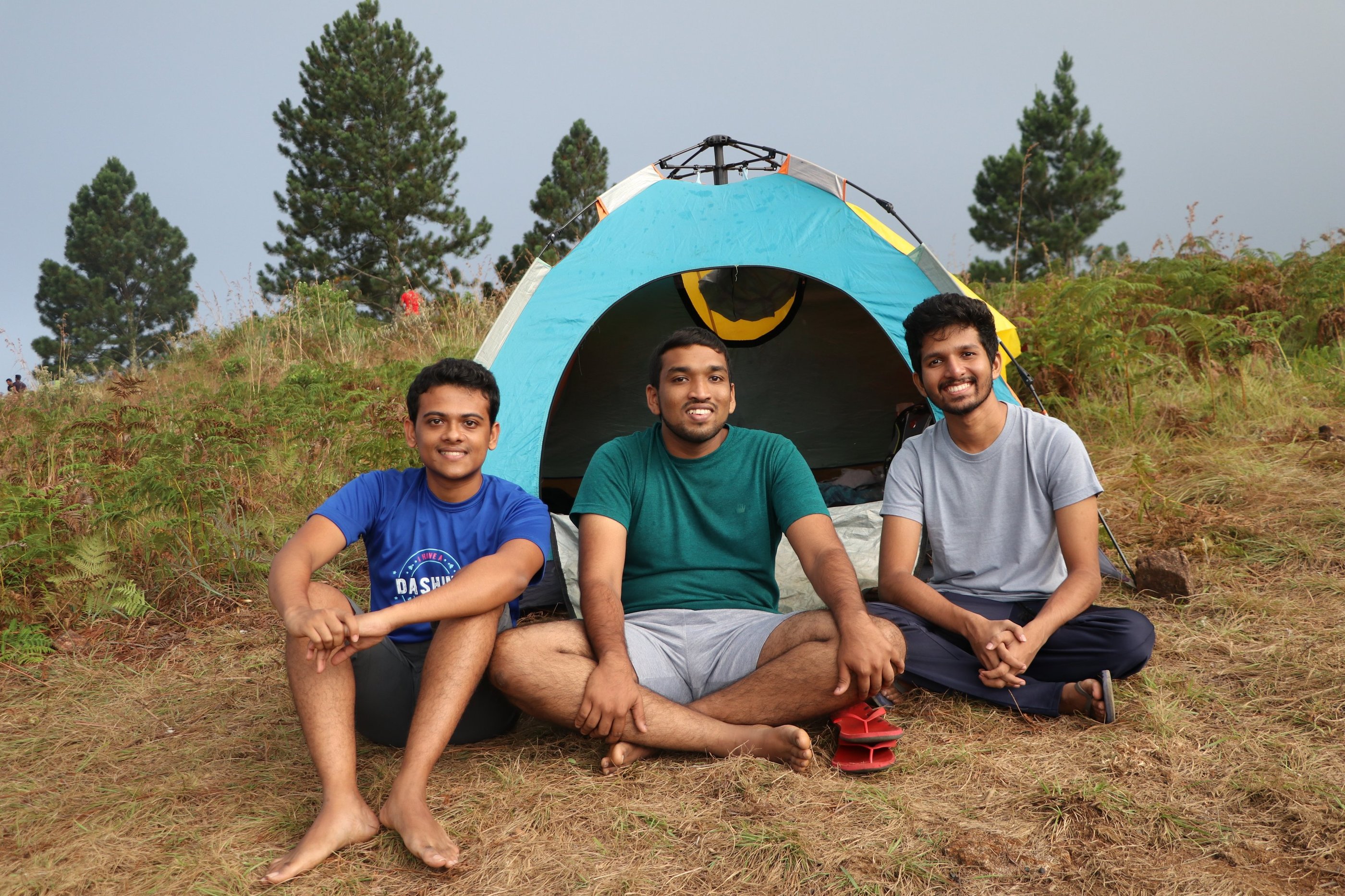 Camping at Wangedigala