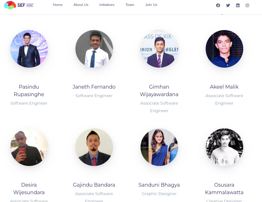 Webmaster at Sustainable Education Foundation